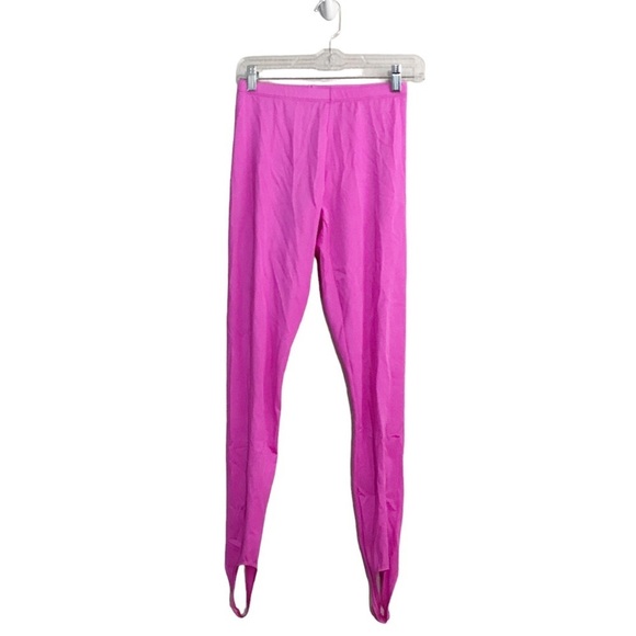 RE/DONE x Danskin fuschia pink stirrup leggings Size S